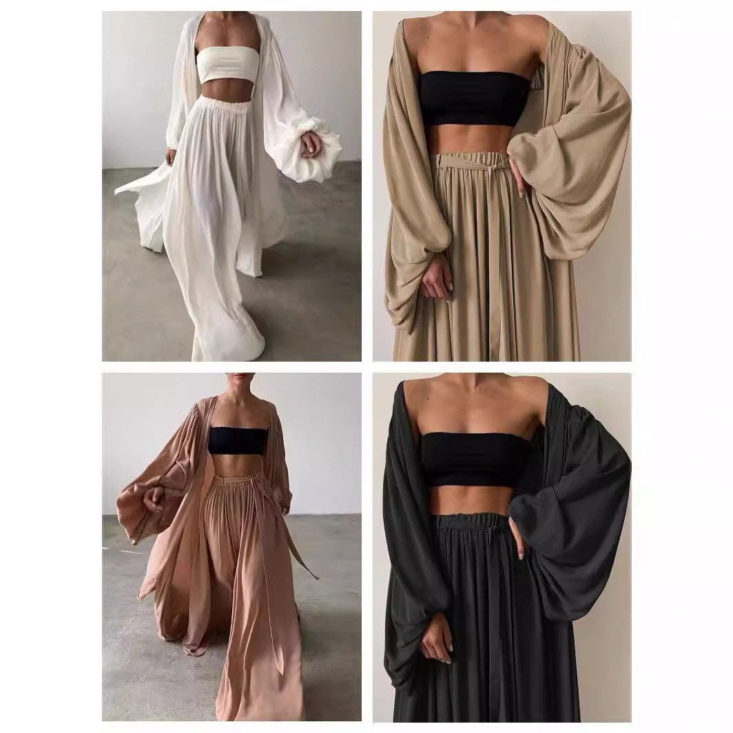 Summer Clothing Women - ملابس نسائية صيفية وربيعية، طقم من