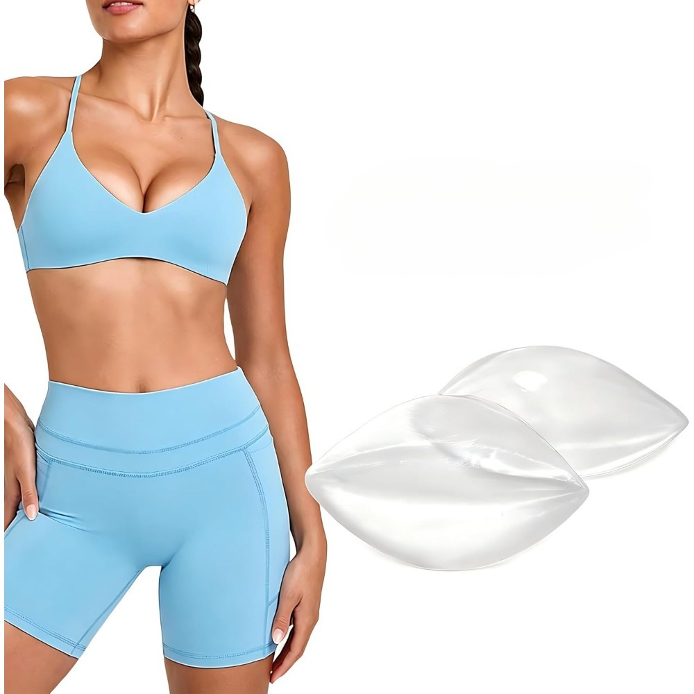 Bikini Set Push Up - حشوات صدر لاصقة من السيليكون -