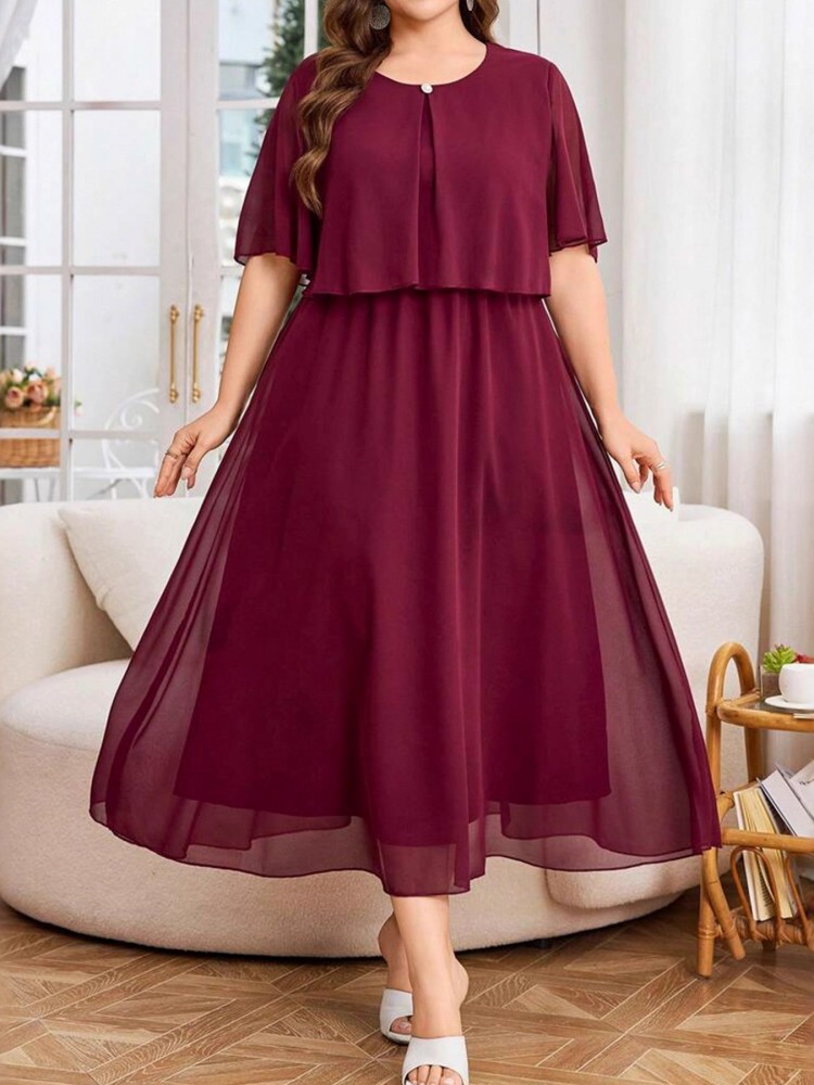Xl Summer Clothing - XL-5XL حجم كبير الملابس فساتين النساء