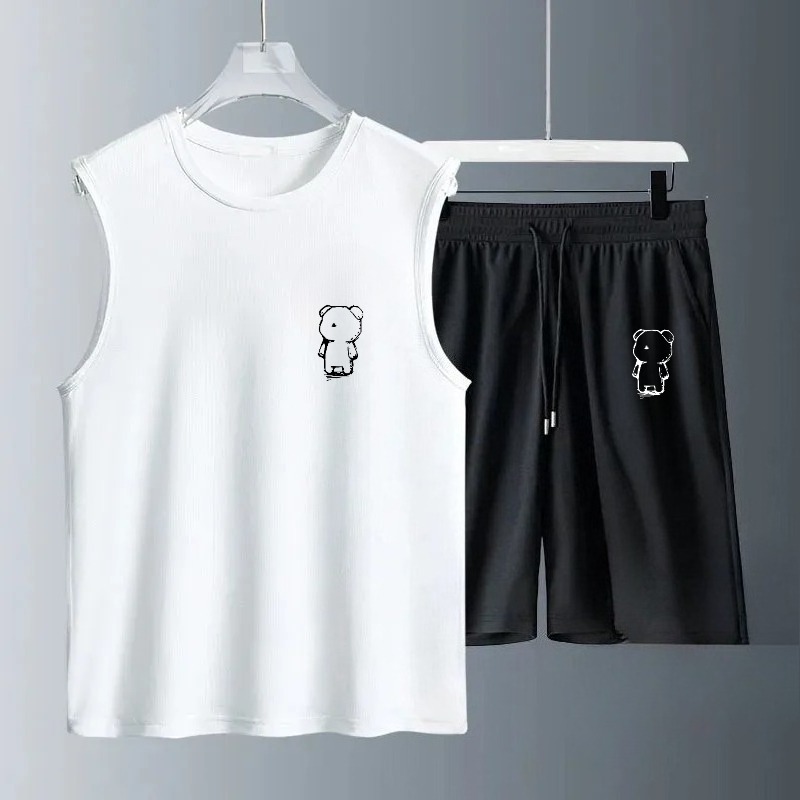 Summer Youth Clothing - مجموعات قمصان رجالية بدون أكمام صيف