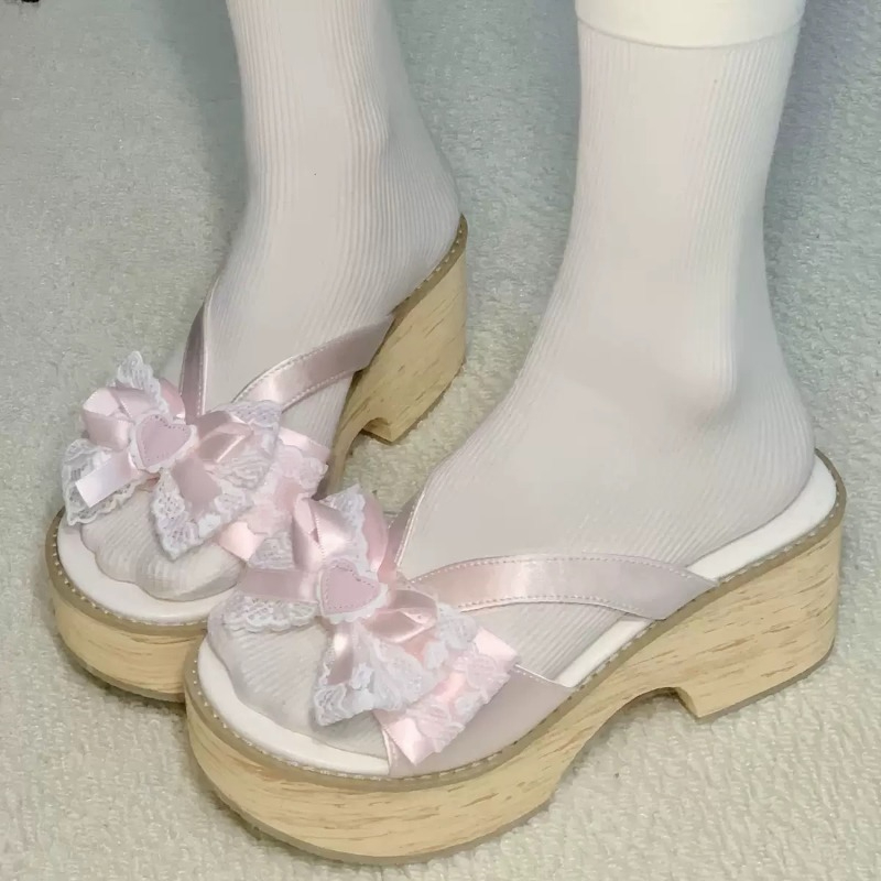 Summer Clothing On Sale - صنادل نسائية صيفية مريحة بكعب عالٍ،