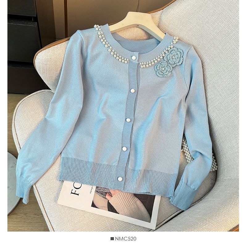 Summer Clothing In French - سترة نسائية 2025 ربيع الخريف جديد