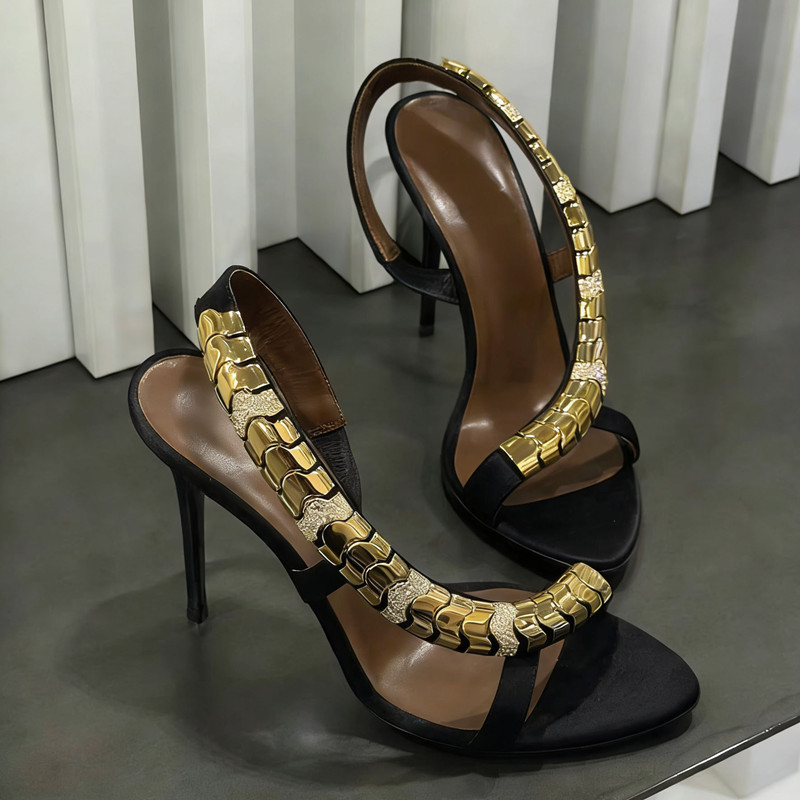 صنادل نسائية فاخرة مرصعة بالأح - مراجعة Summer Clothing On Sale وسعره
