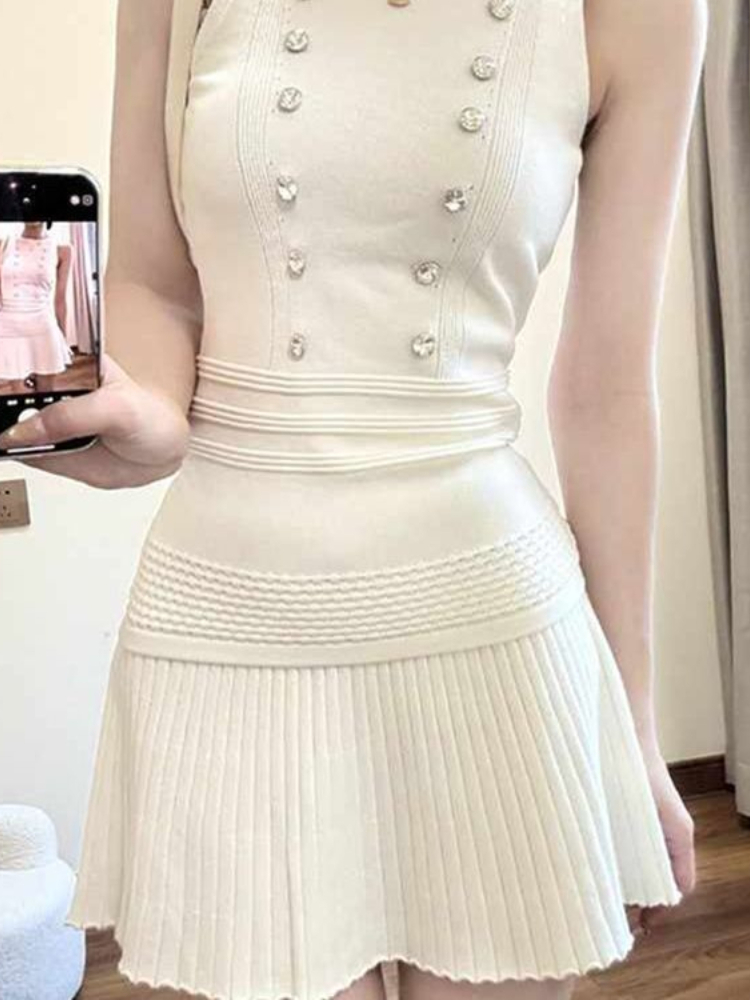 طقم صيفي من قطعتين بأسلوب فرنس - مراجعة Summer Clothing In French وسعره