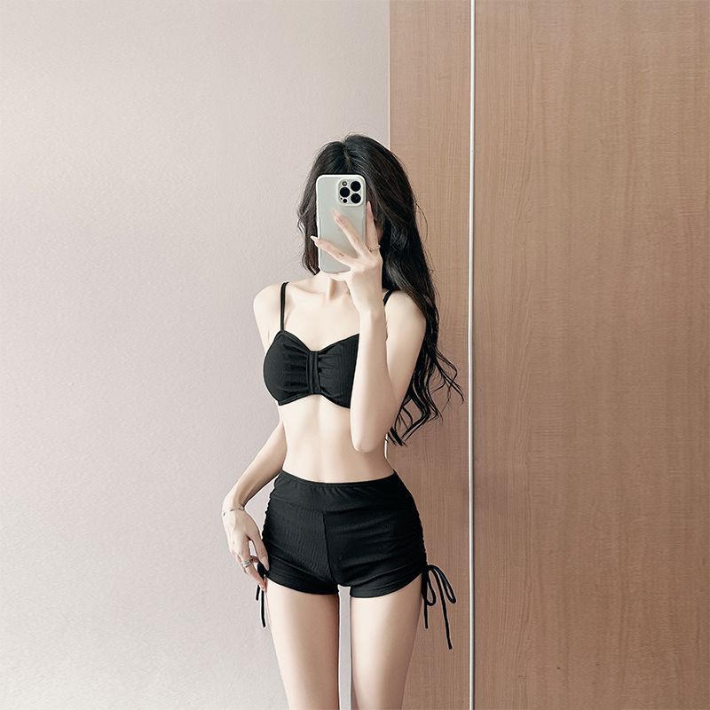 طقم سباحة نسائي من 3 قطع، بيكي - مراجعة Bikini Set Push Up وسعره