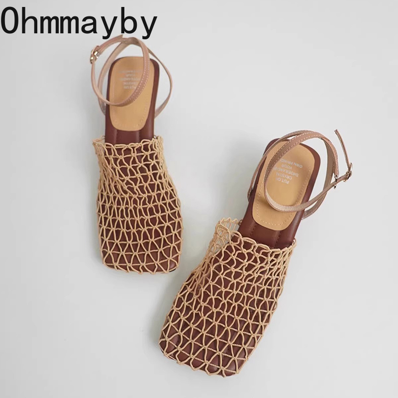 صنادل نسائية فاخرة بتصميم مفرغ - مراجعة Summer Clothing On Sale وسعره
