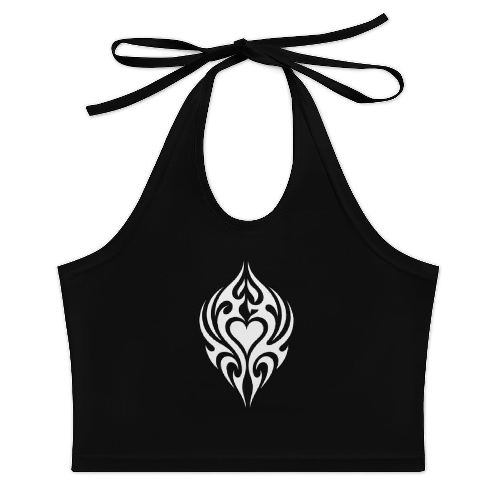 بلوزة نسائية قصيرة بدون أكمام  - مراجعة Halter Neck Top وسعره