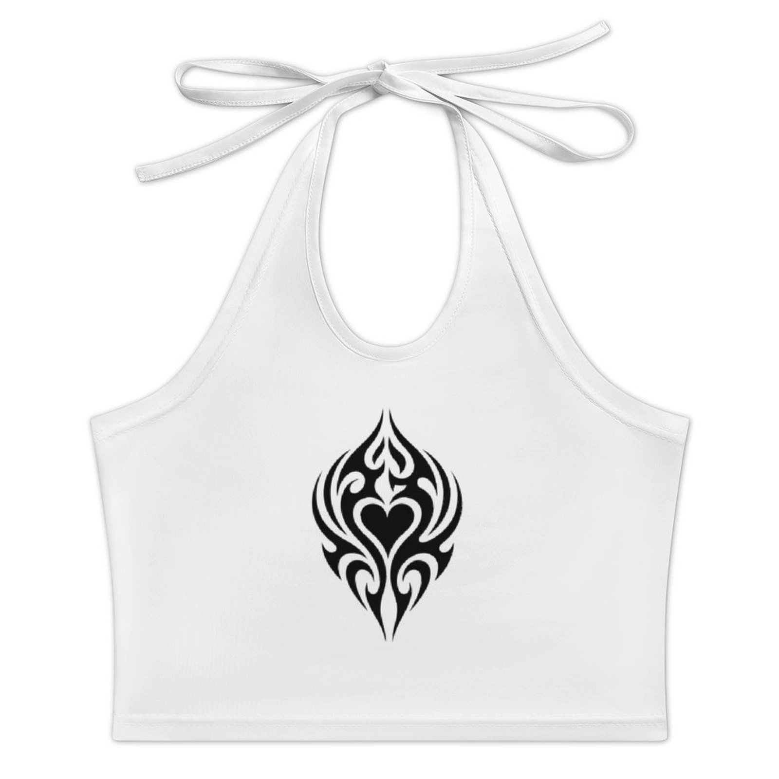بلوزة نسائية قصيرة بدون أكمام  - مراجعة Halter Neck Top وسعره