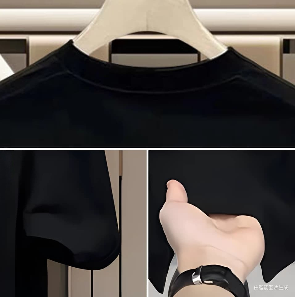 تي شيرت رجالي برقبة مستديرة من - مراجعة Summer Clothing Label وسعره