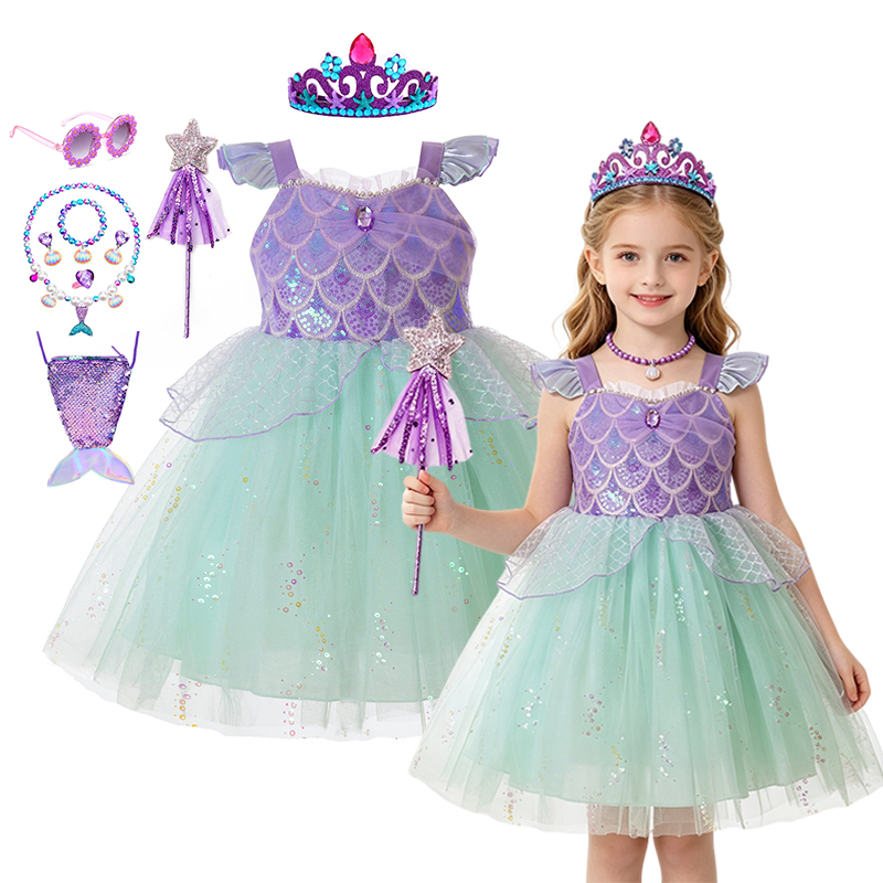 فستان تنكري للبنات الصغيرات بت - مراجعة Summer Clothing For Kids Girls وسعره