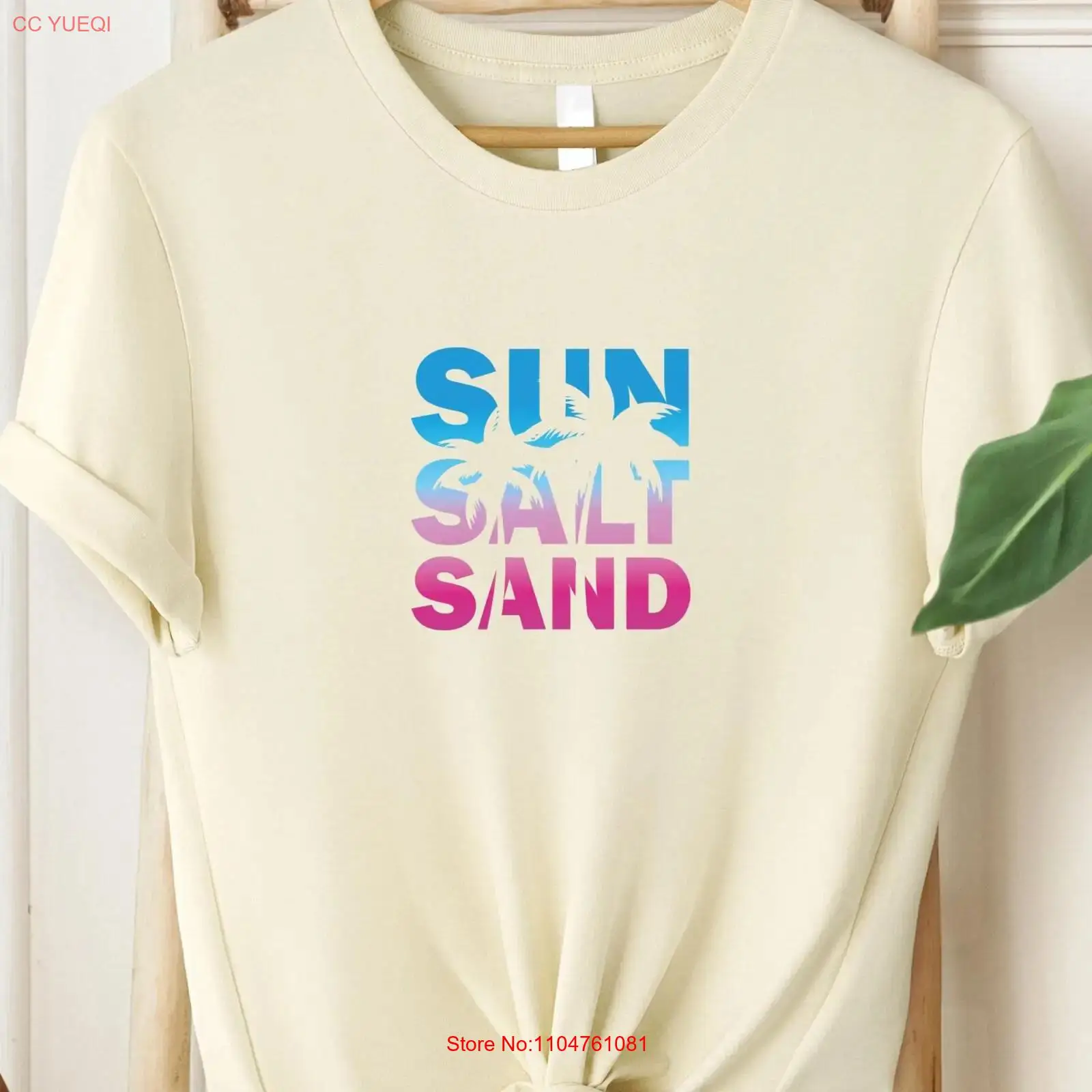تي شيرت Sun Salt Sand بتصميم ر - مراجعة Vintage Summer Clothing Men وسعره