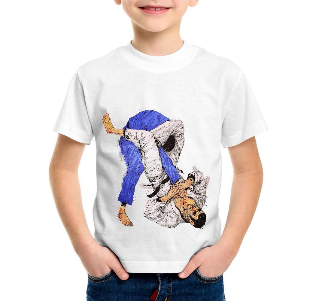 تي شيرت مطبوع عليه الجودو للأط - مراجعة Summer Clothing For Kids Girls وسعره