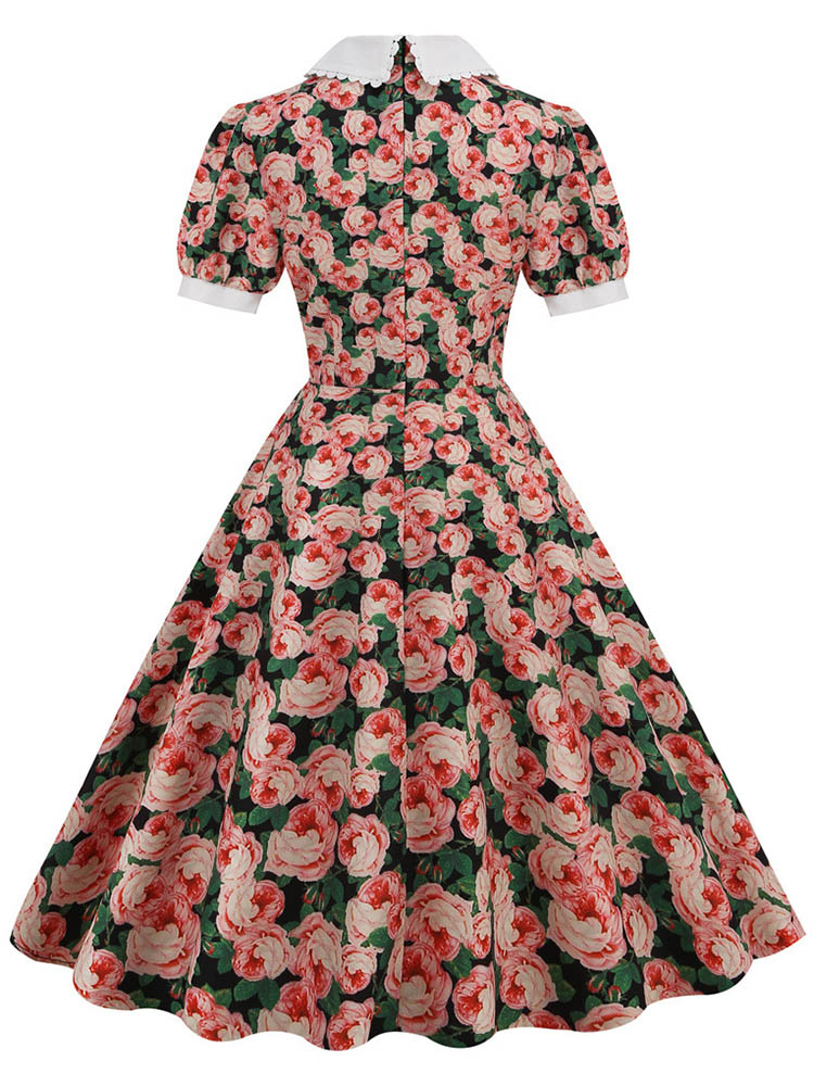 S ~ 3XL المرأة ميدي فستان زهري - مراجعة Sundress Midi Floral وسعره