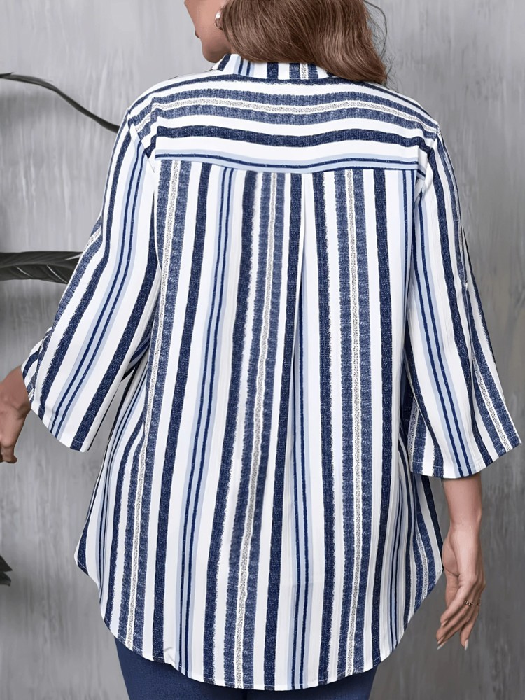قميص نسائي كبير الحجم XL-5XL ب - مراجعة Xl Summer Clothing وسعره