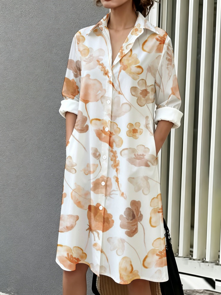 فستان قميصي متوسط الطول بمقاسا - مراجعة Sundress Midi Floral وسعره