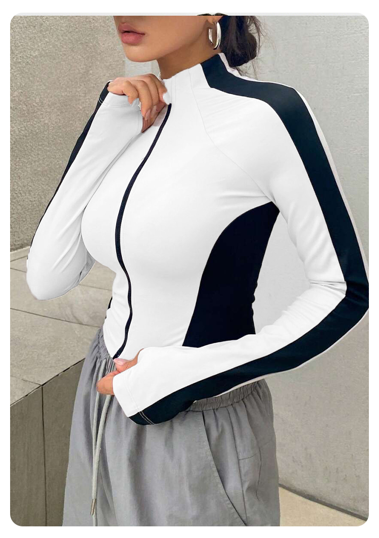 ملابس اليوغا، جاكيت بياقة عالي - مراجعة Summer Clothing Women وسعره