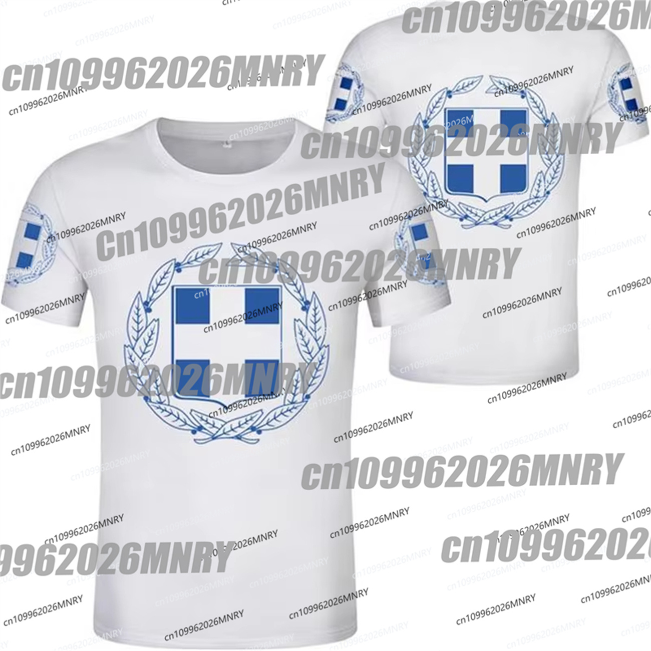 تي شيرت رجالي بتصميم شعار هالا - مراجعة Summer Clothing For Greece وسعره