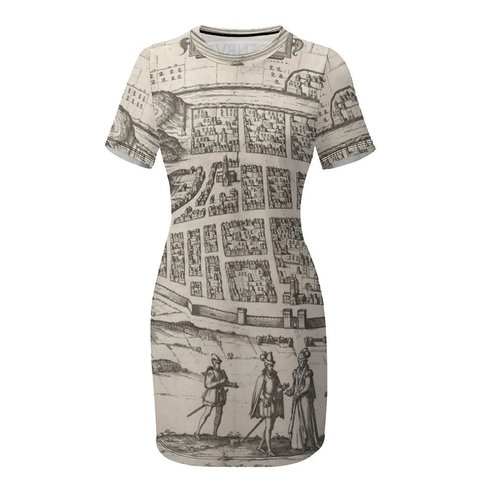 خريطة عتيقة لمدينة إدنبرة في ا - مراجعة Summer Clothing Edinburgh وسعره