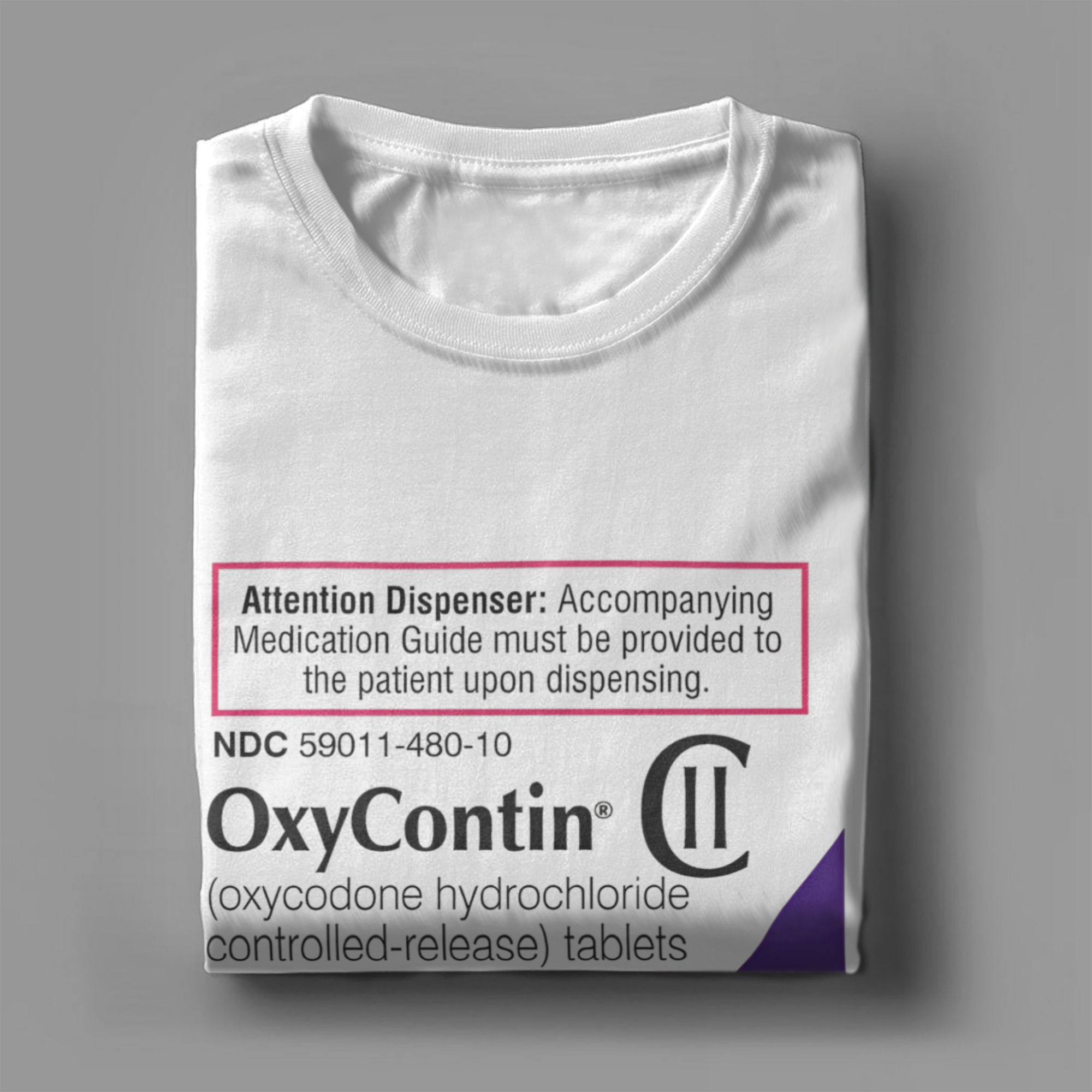 تي شيرت رجالي من Oxycontin 80m - مراجعة Summer Clothing Label وسعره