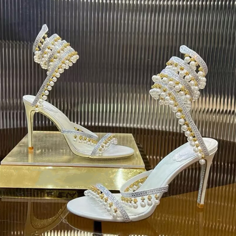صنادل نسائية فاخرة مزينة بالأح - مراجعة Summer Clothing On Sale وسعره
