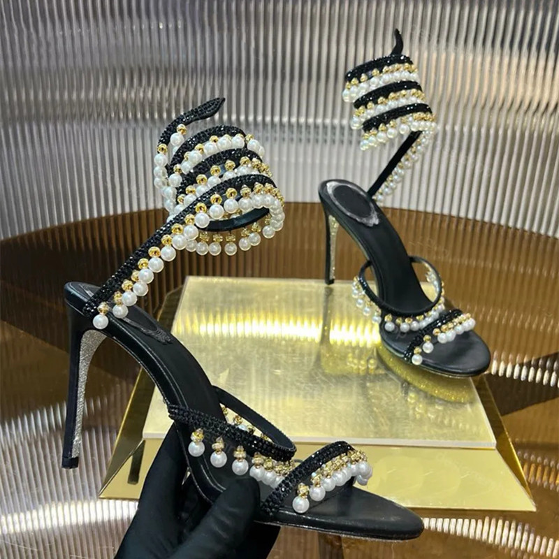 صنادل نسائية فاخرة مزينة بالأح - مراجعة Summer Clothing On Sale وسعره
