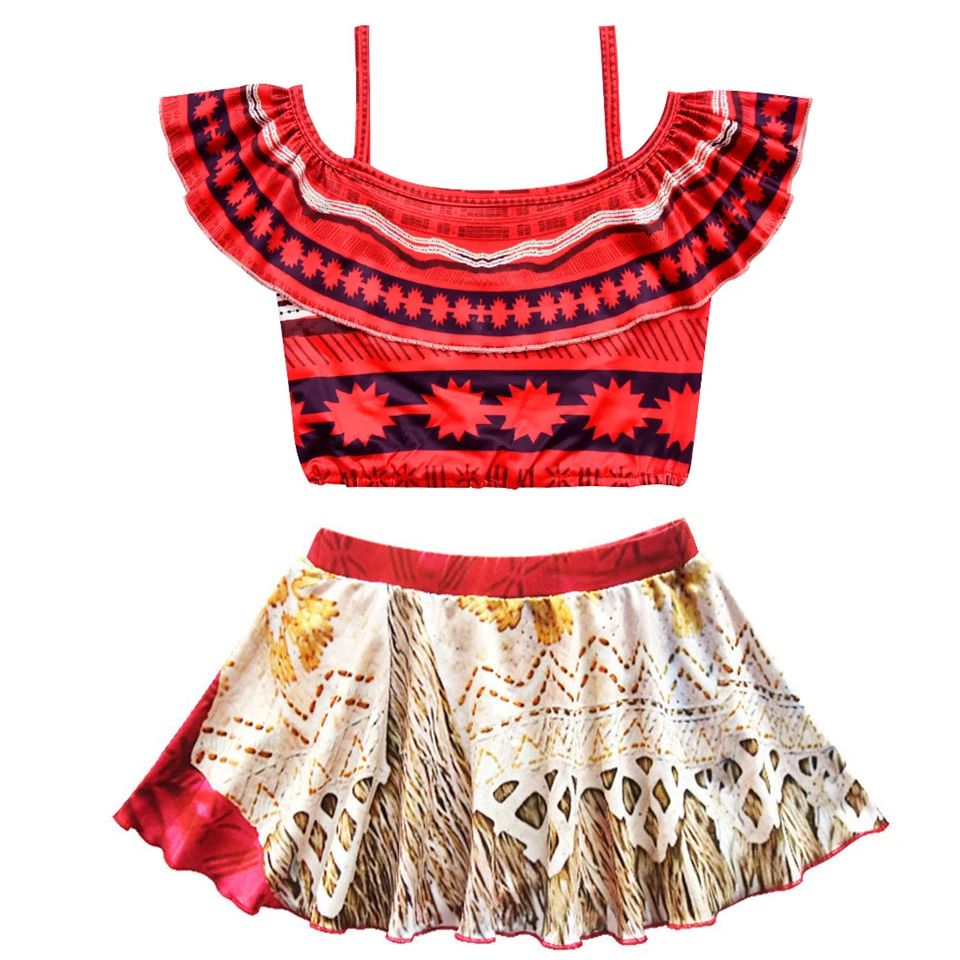 الصيف الجنية الأميرة موانا تأث - مراجعة Summer Clothing For Kids Girls وسعره
