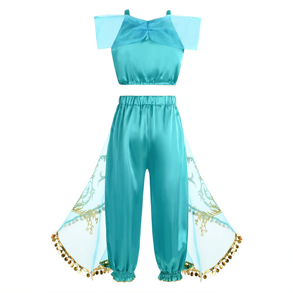 زي الأميرة العربية جاسمين للفت - مراجعة Summer Clothing For Kids Girls وسعره
