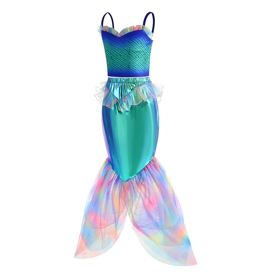 فستان حورية البحر من ديزني زي  - مراجعة Summer Clothing For Kids Girls وسعره