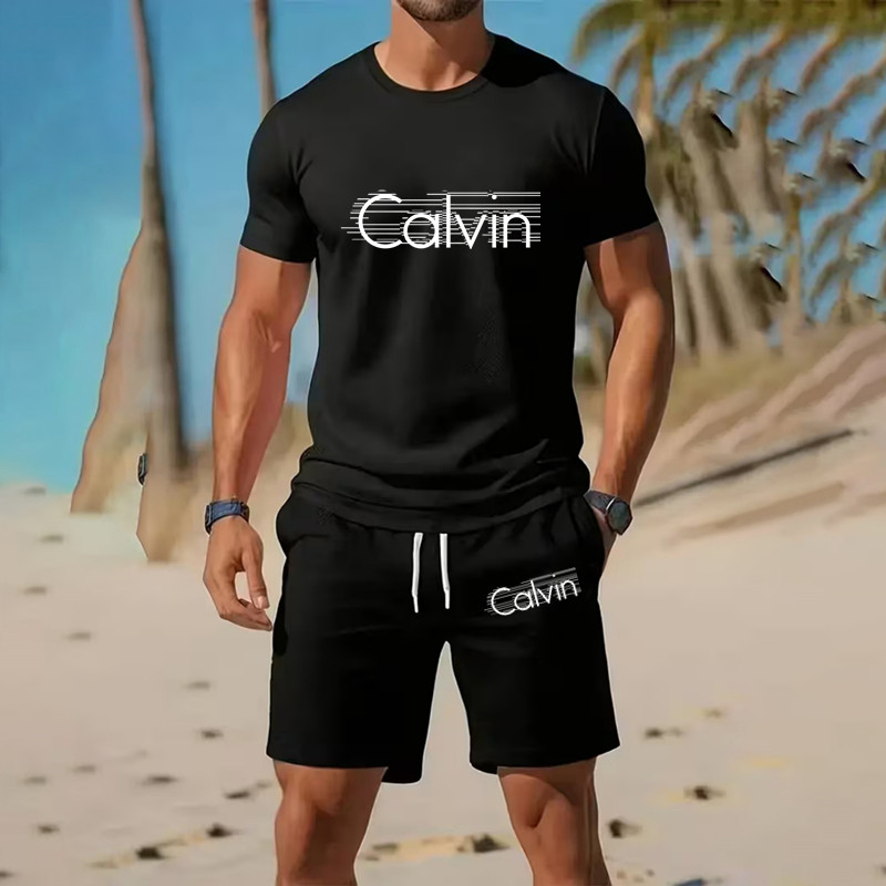 ملابس رياضية رجالية من قطعتين، - مراجعة Summer Clothing Discount وسعره