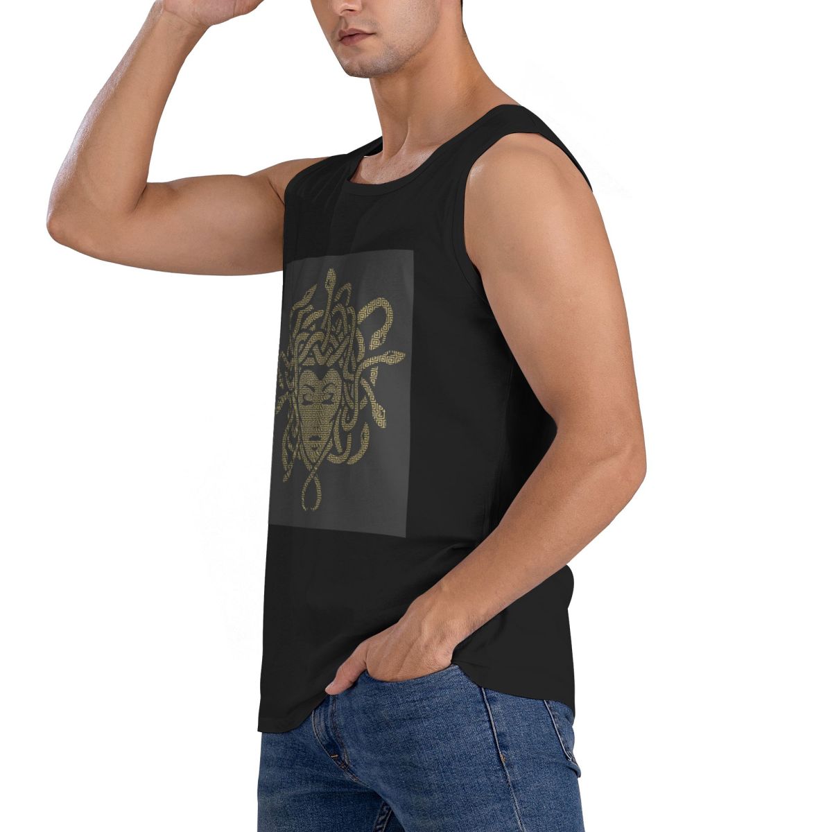قميص رجالي بدون أكمام بنمط ميد - مراجعة Summer Clothing For Greece وسعره