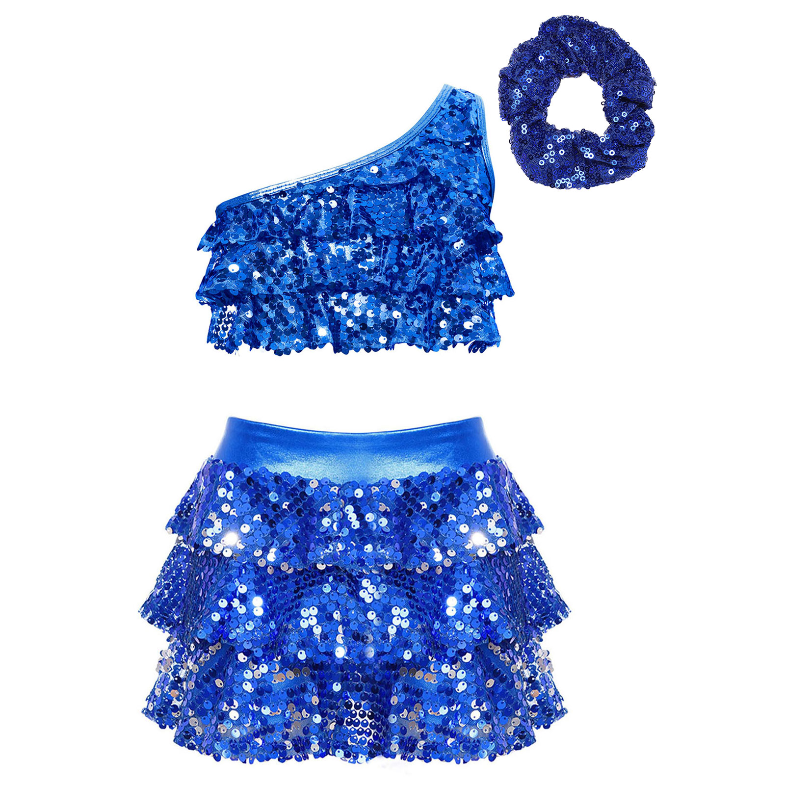 أطفال بنات لامعة الترتر اللاتي - مراجعة Summer Clothing For Kids Girls وسعره