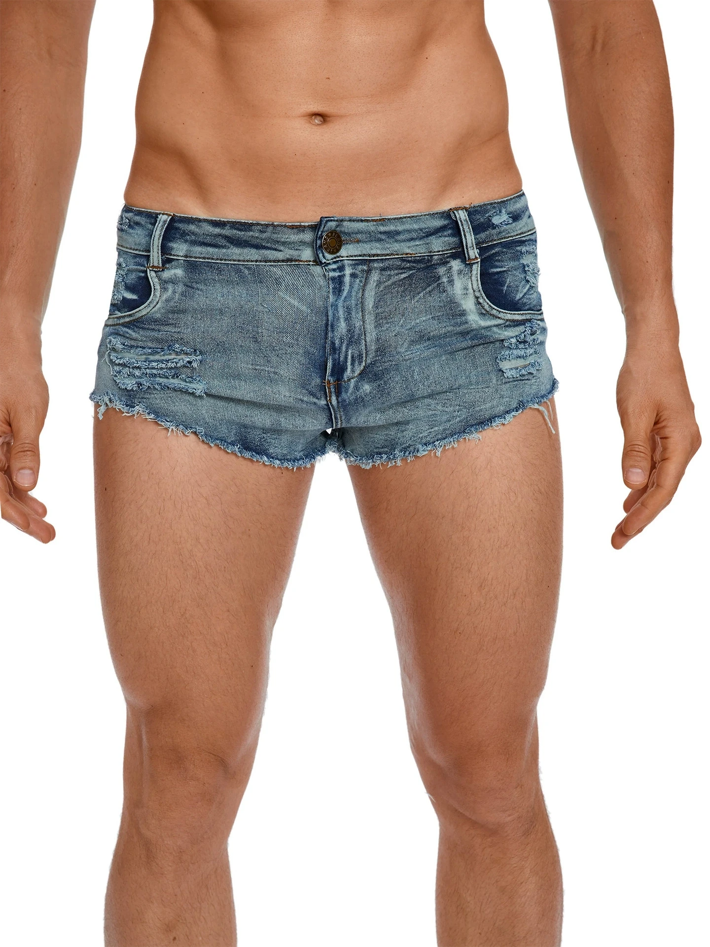 شورت جينز رجالي منخفض الخصر، ش - مراجعة Vintage Summer Clothing Men وسعره