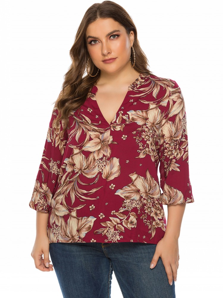 قميص نسائي طويل الأكمام بمقاسا - مراجعة Xl Summer Clothing وسعره